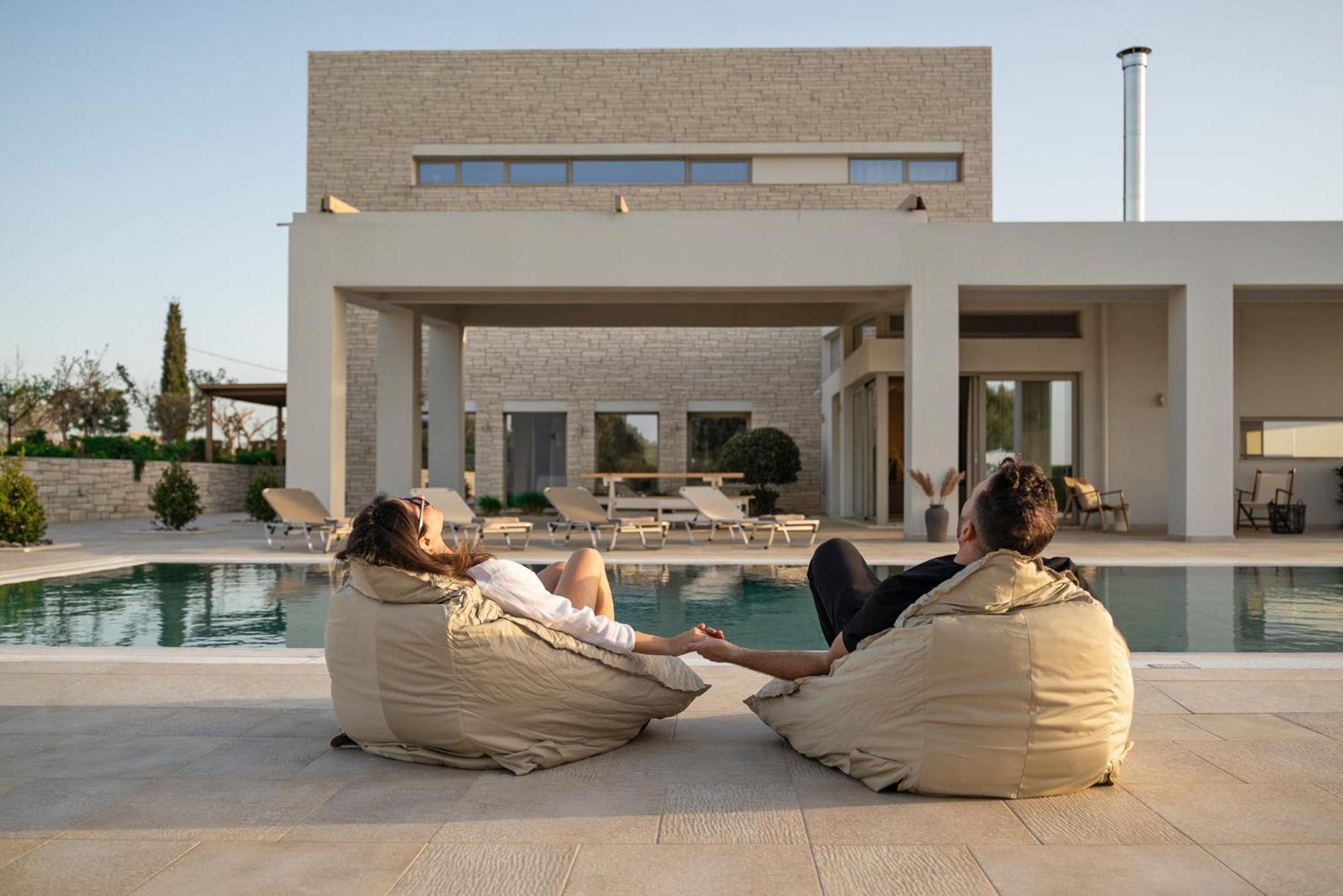 Diktamon Retreat Luxury Villa Foinikiá Buitenkant foto